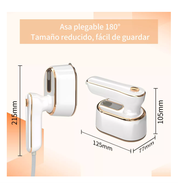 Foto 4 pulgar | Plancha De Vapor Portátil Wünd  Para Ropa De 1000w