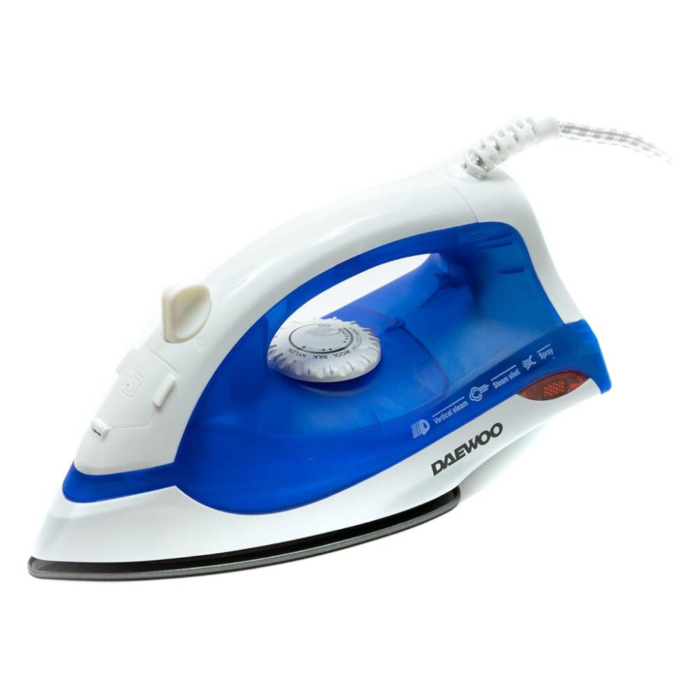 Plancha De Vapor Daewoo Dsi-8034 Antiadherente 1000 W Azul