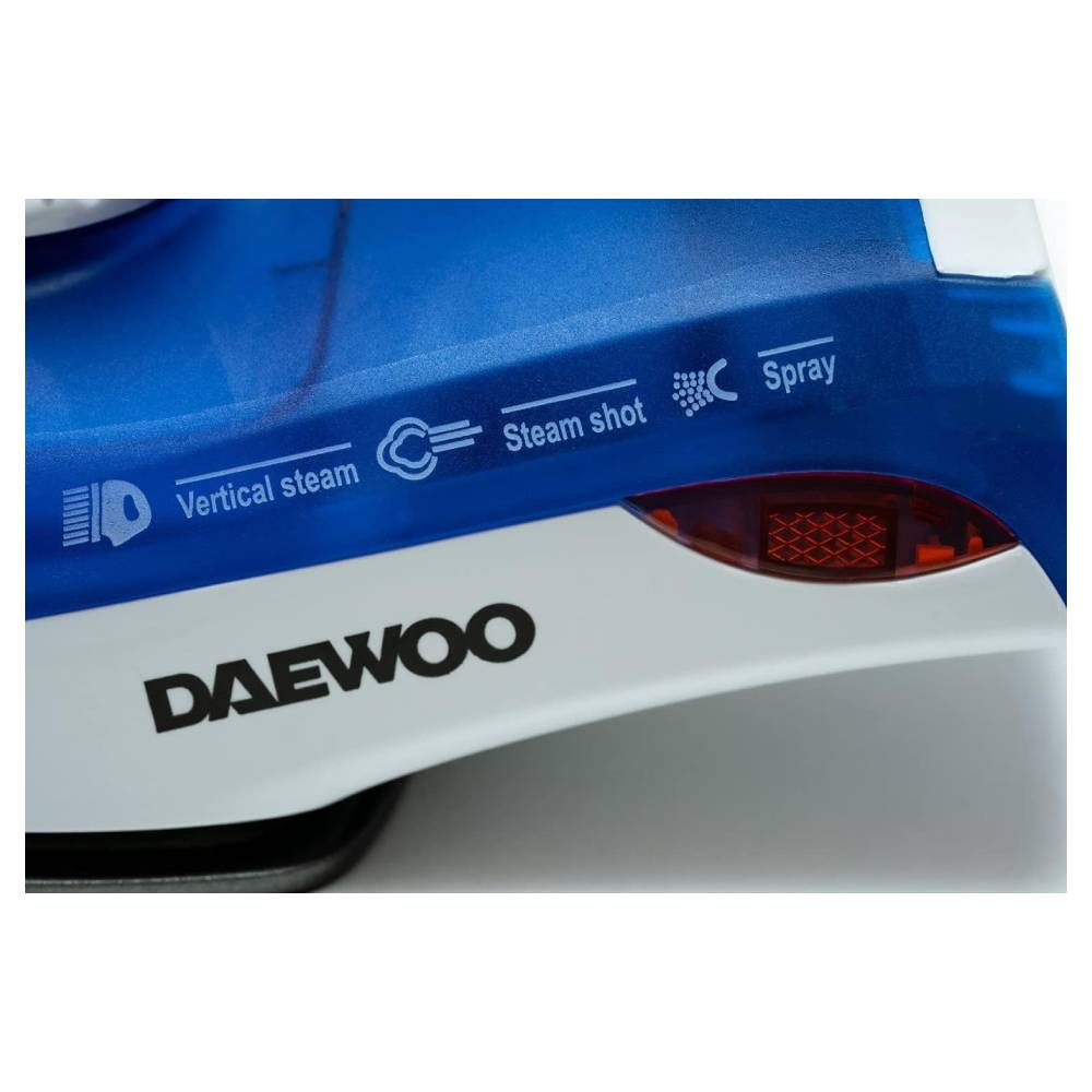 Foto 4 | Plancha De Vapor Daewoo Dsi-8034 Antiadherente 1000 W Azul