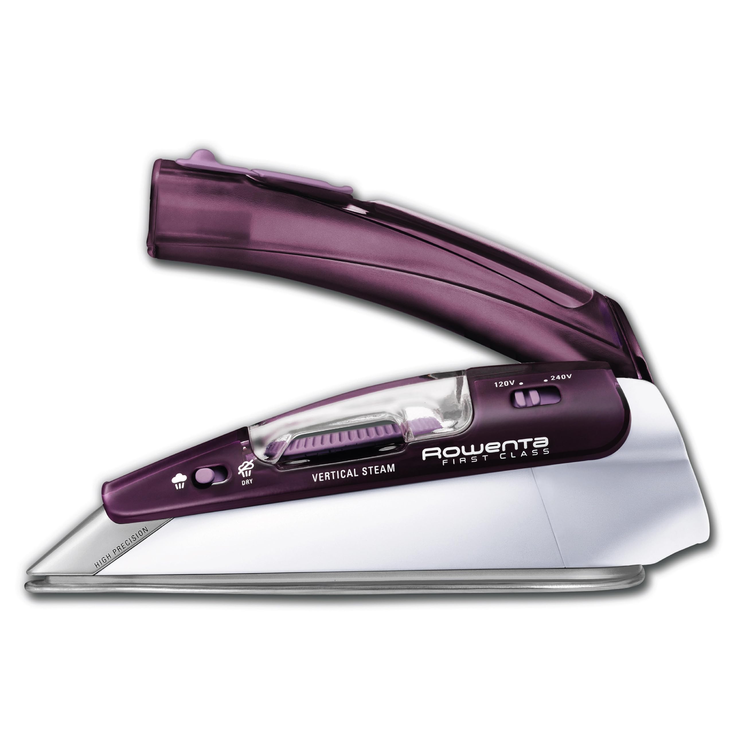 Plancha de Viaje Rowenta Pro Compact Acero Inoxidable 1000w Púrpura - Venta Internacional