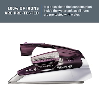 Foto 4 | Plancha de Viaje Rowenta Pro Compact Acero Inoxidable 1000w Púrpura - Venta Internacional