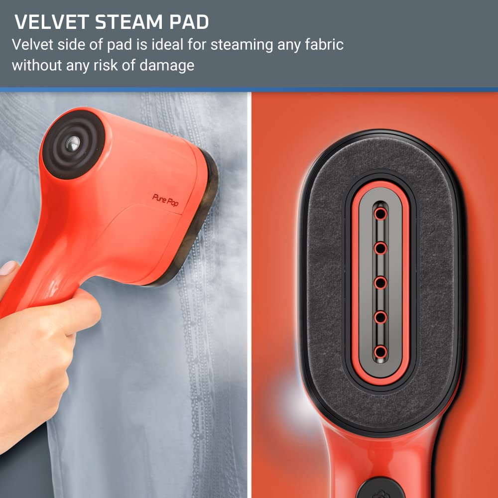 Foto 5 pulgar | Vaporizador de Ropa Rowenta Purepop Handheld 1.5 L 1150 W Rojo - Venta Internacional