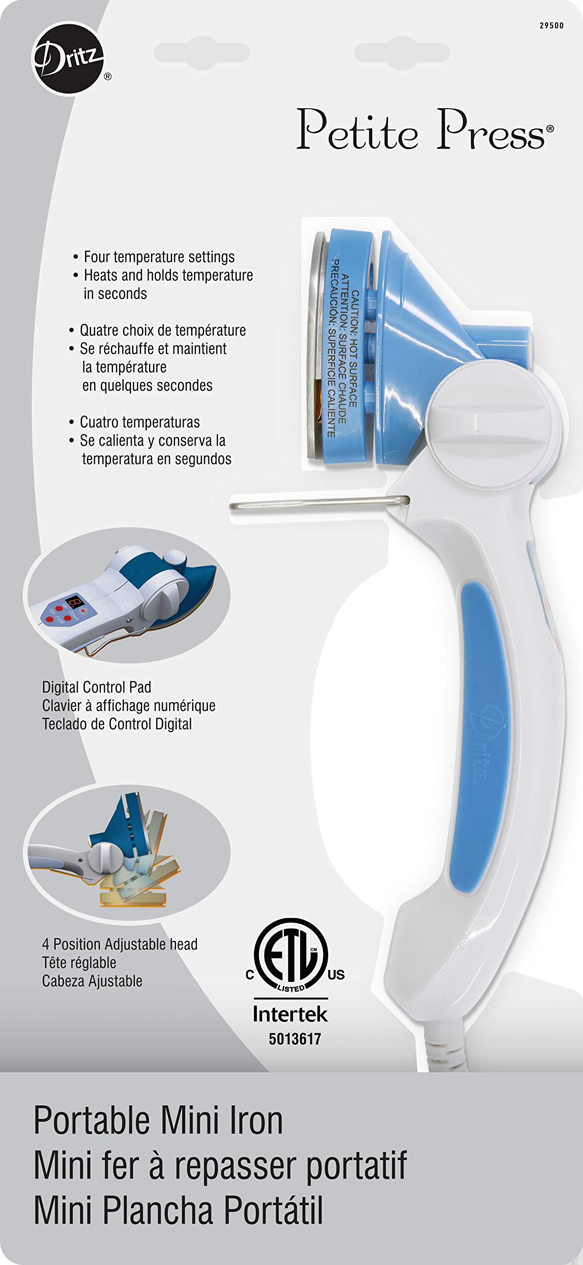Foto 2 pulgar | Mini Prensa Pequeña Iron Dritz 29500 Portátil Para Manualidades - Venta Internacional.