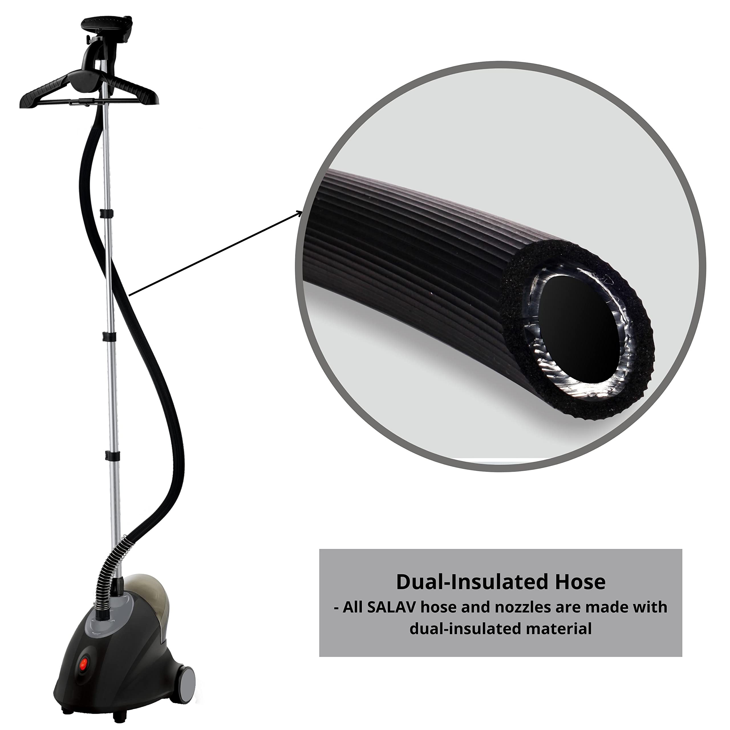 Foto 7 pulgar | Vaporizador De Ropa De Pie Salav Gs18-dj 1.8l 1500w - Venta Internacional.