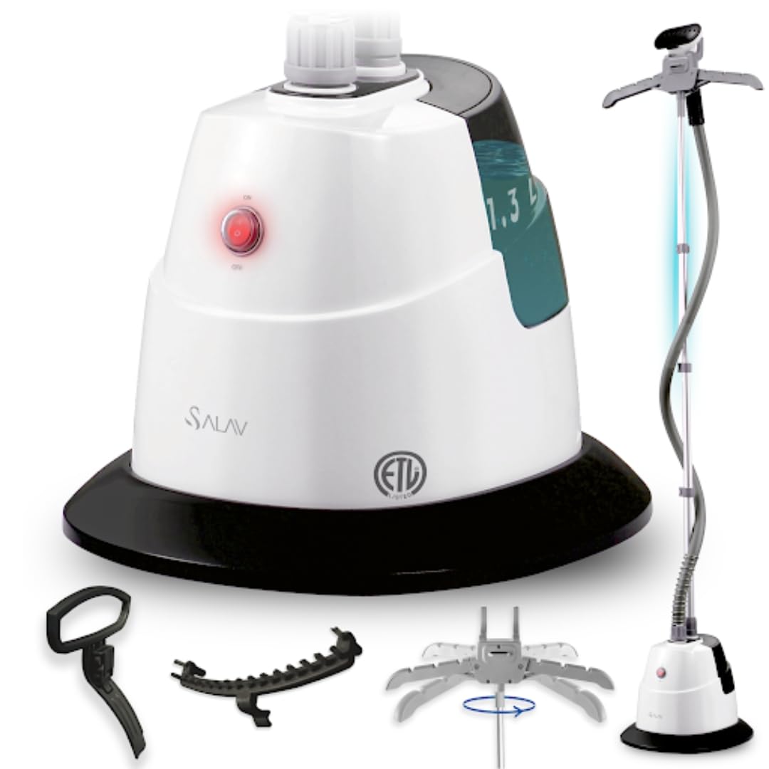 Foto 2 pulgar | Vaporizador De Ropa Salav Standing Steamer, 1,3 L, 1500 W, Negro - Venta Internacional.