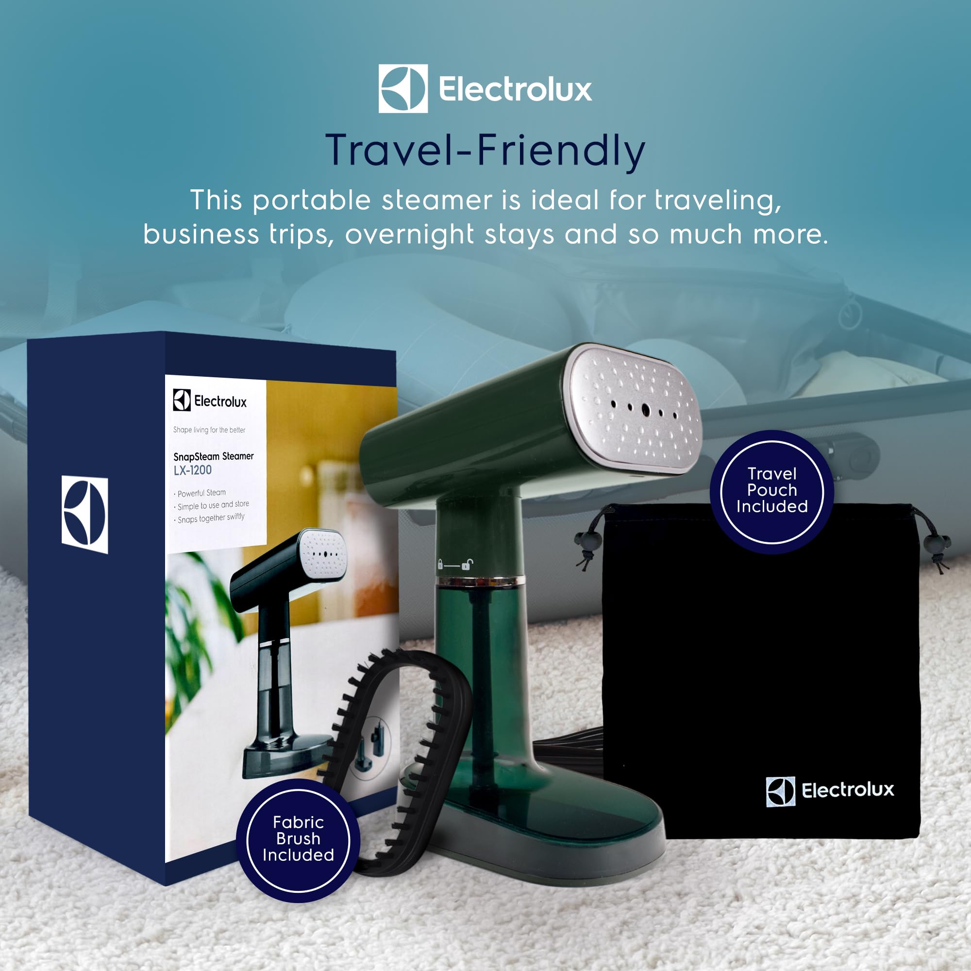Foto 4 pulgar | Vaporizador De Ropa Electrolux Snapsteam 1200w Verde - Venta Internacional.