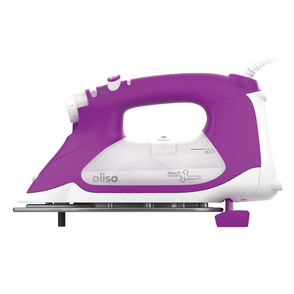 Plancha Iron Oliso Tg1600 Pro Plus 1800 W Smart con Elevación Automática Morada - Venta Internacional