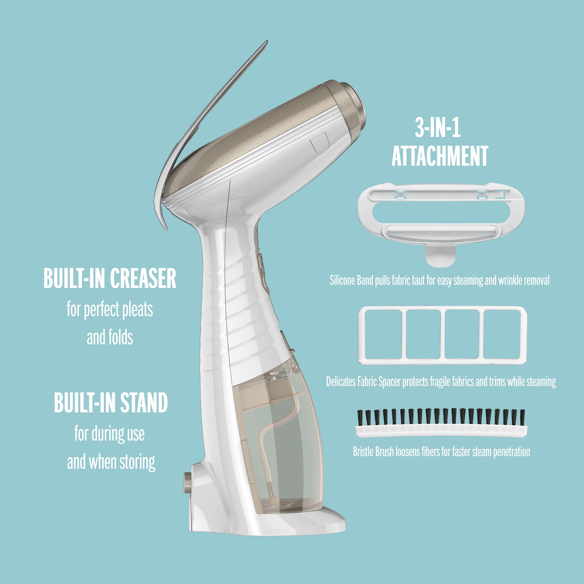 Foto 5 pulgar | Vaporizador De Ropa Conair Turbo Extremesteam 1875 W 430 Ml Blanco - Venta Internacional.