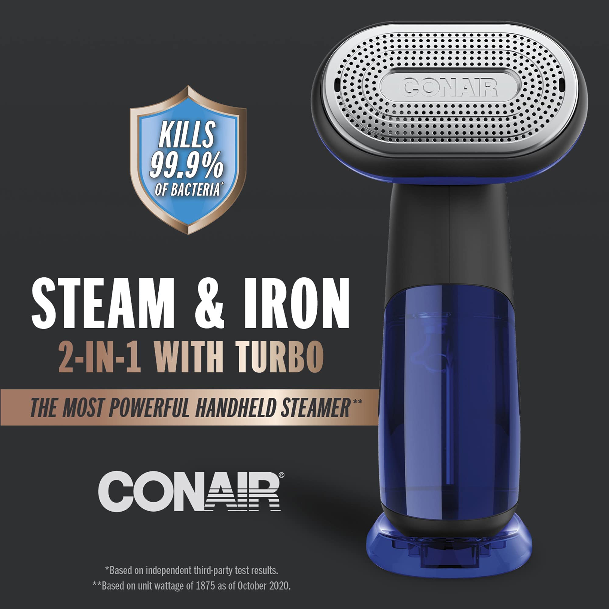 Foto 3 pulgar | Vaporizador Portátil 2 En 1 Y Plancha Conair Turbo Extremesteam - Venta Internacional.