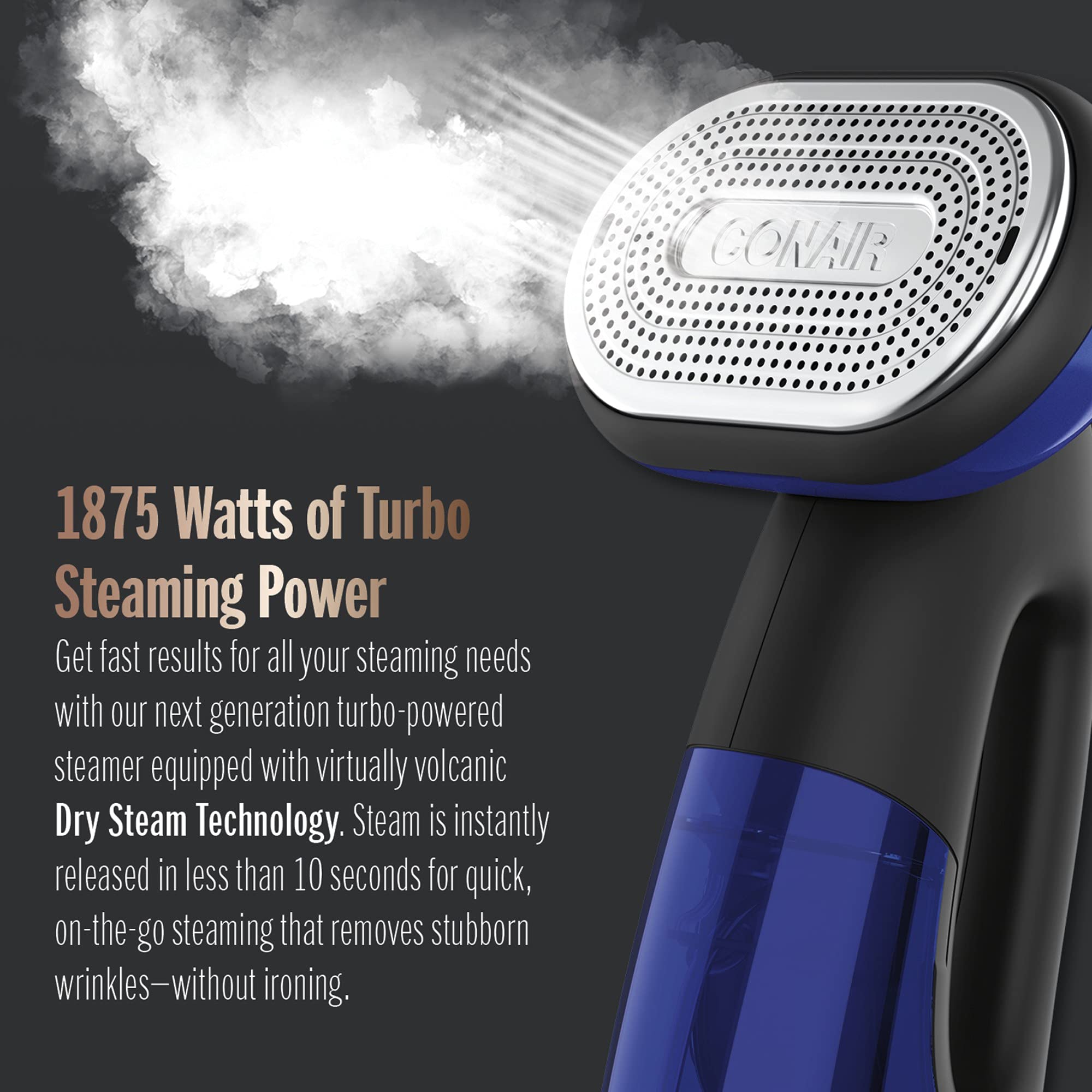 Foto 4 pulgar | Vaporizador Portátil 2 En 1 Y Plancha Conair Turbo Extremesteam - Venta Internacional.