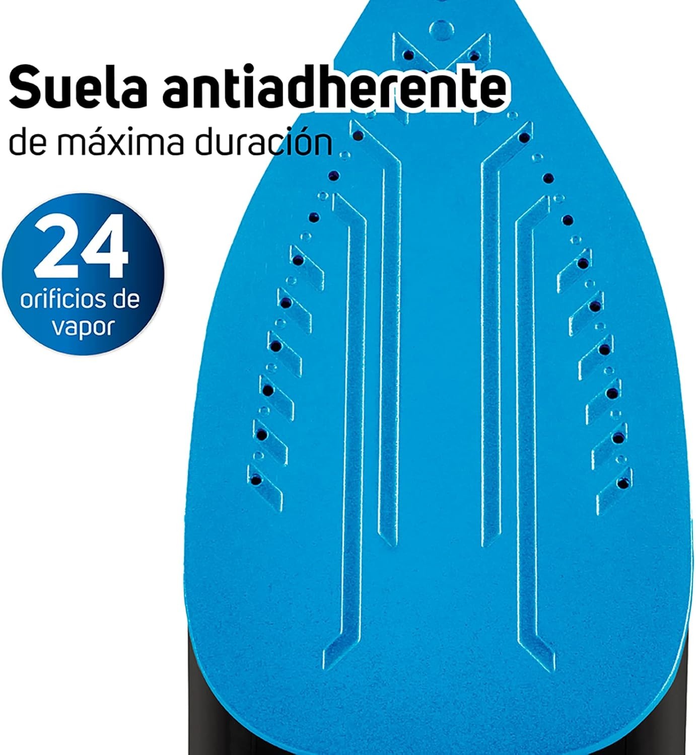 Foto 4 pulgar | Plancha De Vapor Taurus Ariel Antiadherente Titanio Negro