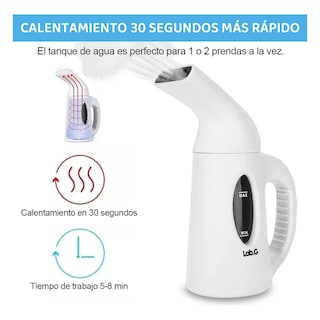 Foto 3 | Plancha de Vapor Portátil 120v 60hz Lab.g Blanco