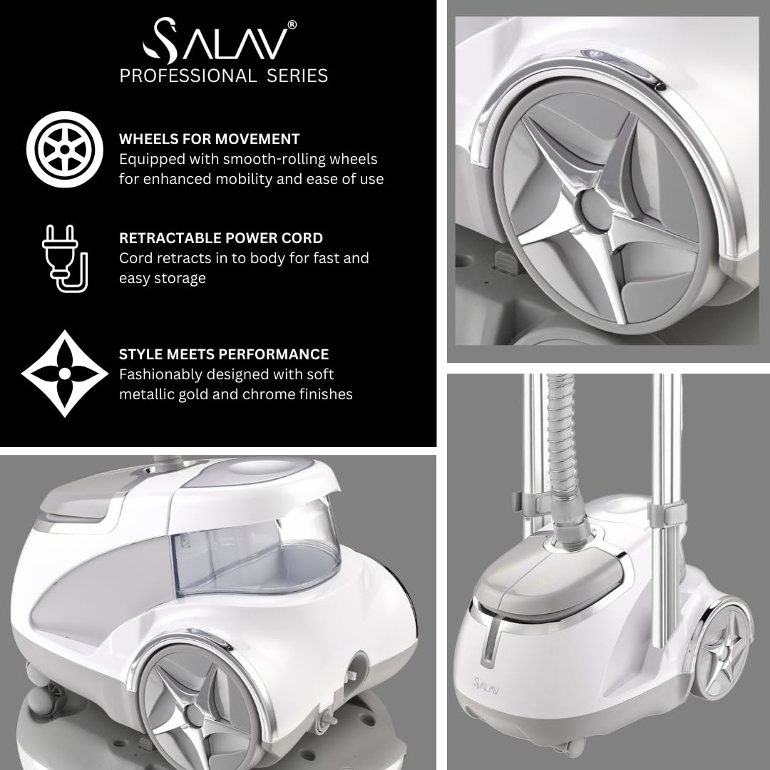 Foto 6 pulgar | Vaporizador De Ropa Salav Gs45-dj Professional 1500w Plateado - Venta Internacional.