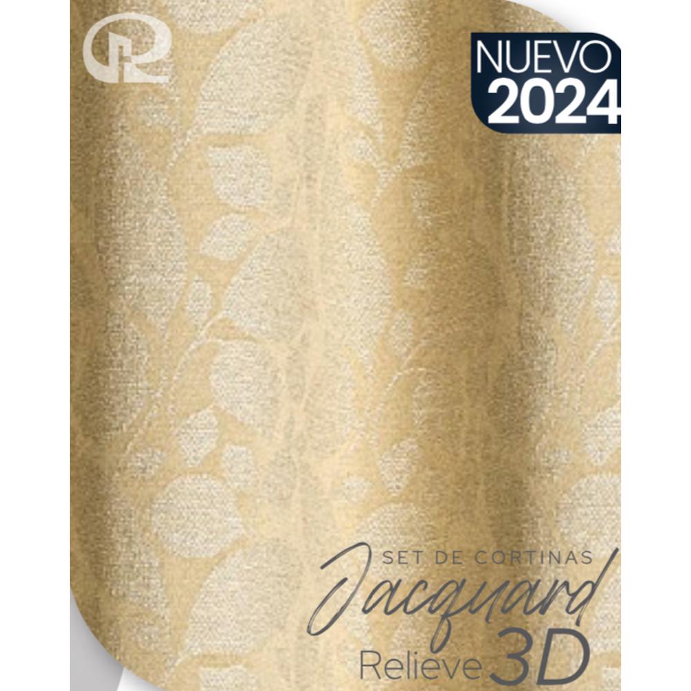 Foto 3 pulgar | Cortina Regina Jacquard Sylvie