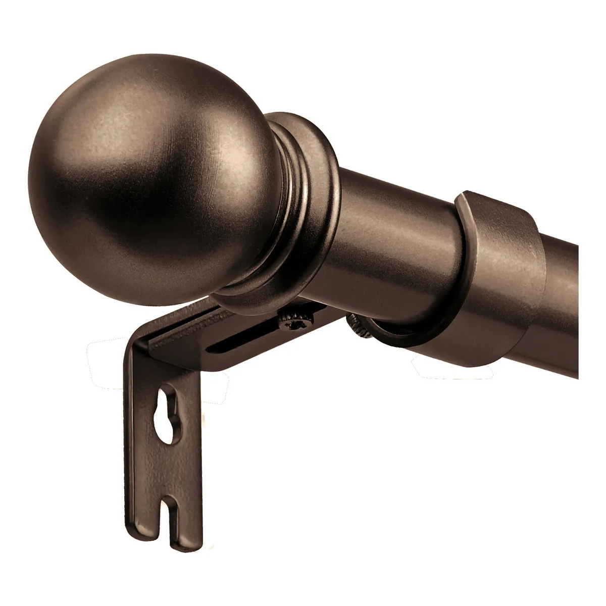 Foto 3 pulgar | Cortinero Moderno De Metal Ajustable Eo Safe Imports Esi-20462 Cobre