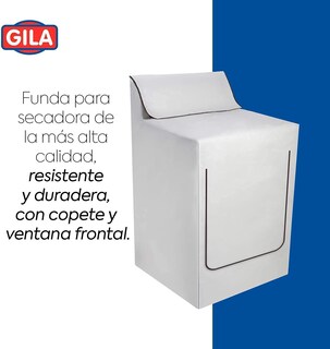 Foto 3 | Funda Para Secadora Gila Color Plata (protector Impermeable Afelpado Premium)