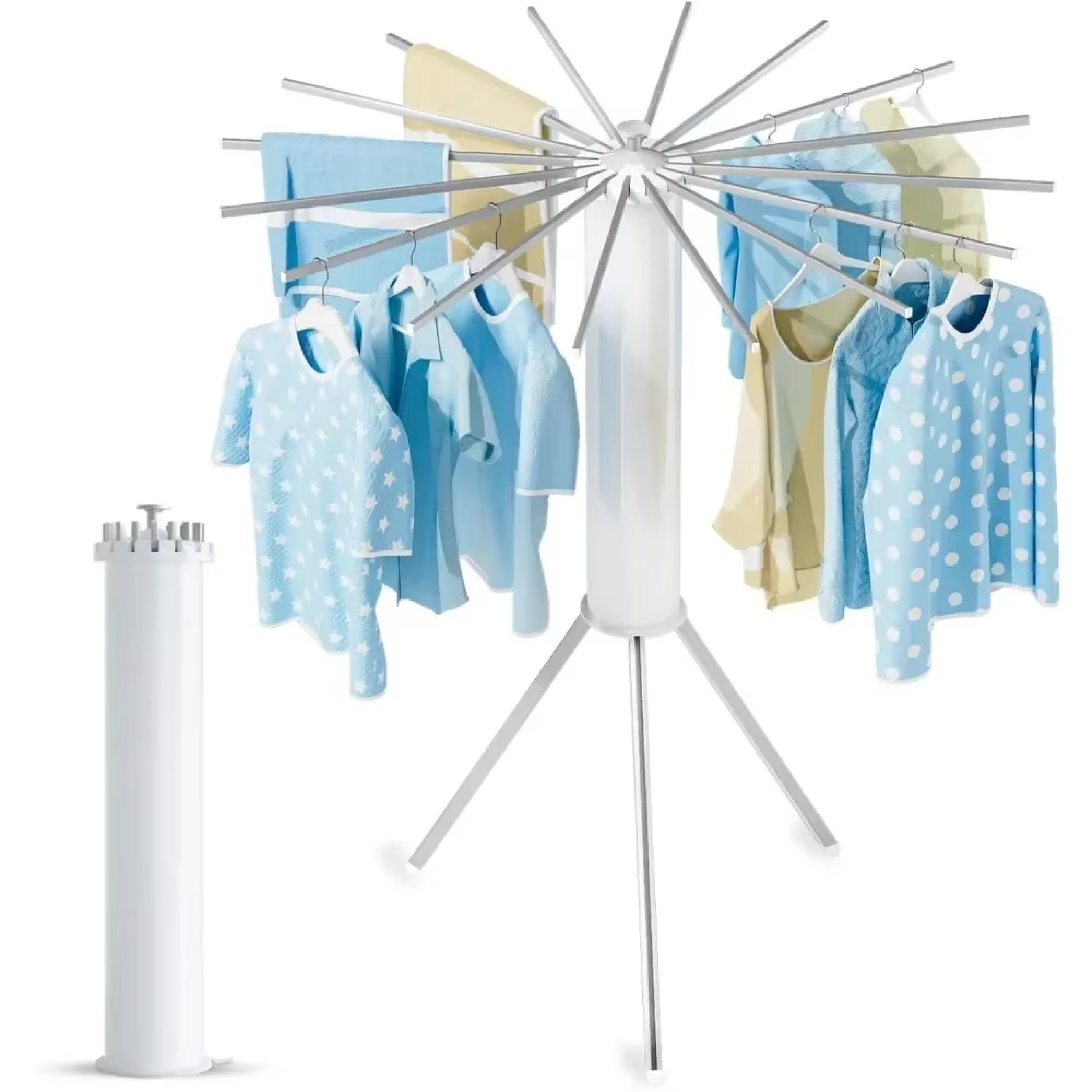 Tendedero Plegable Para Ropa Compacto, Perchero Moderno $1,459