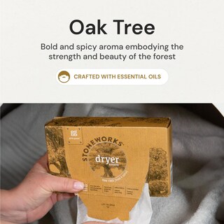 Foto 3 | Sábanas Para Secadora Grab Green Stoneworks Oak Tree Scent 160 Hojas - Venta Internacional.