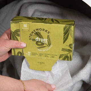 Foto 2 | Sábanas Para Secadora Grab Green Stoneworks, 80 Hojas Libres De Crueldad Animal - Venta Internacional.
