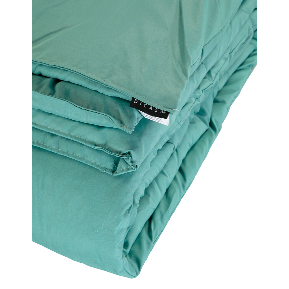 Foto 4 pulgar | Edredon Dicasa Homy Color Verde Individual