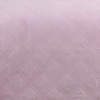 Foto 2 | Colcha Velvet Rosa Mat