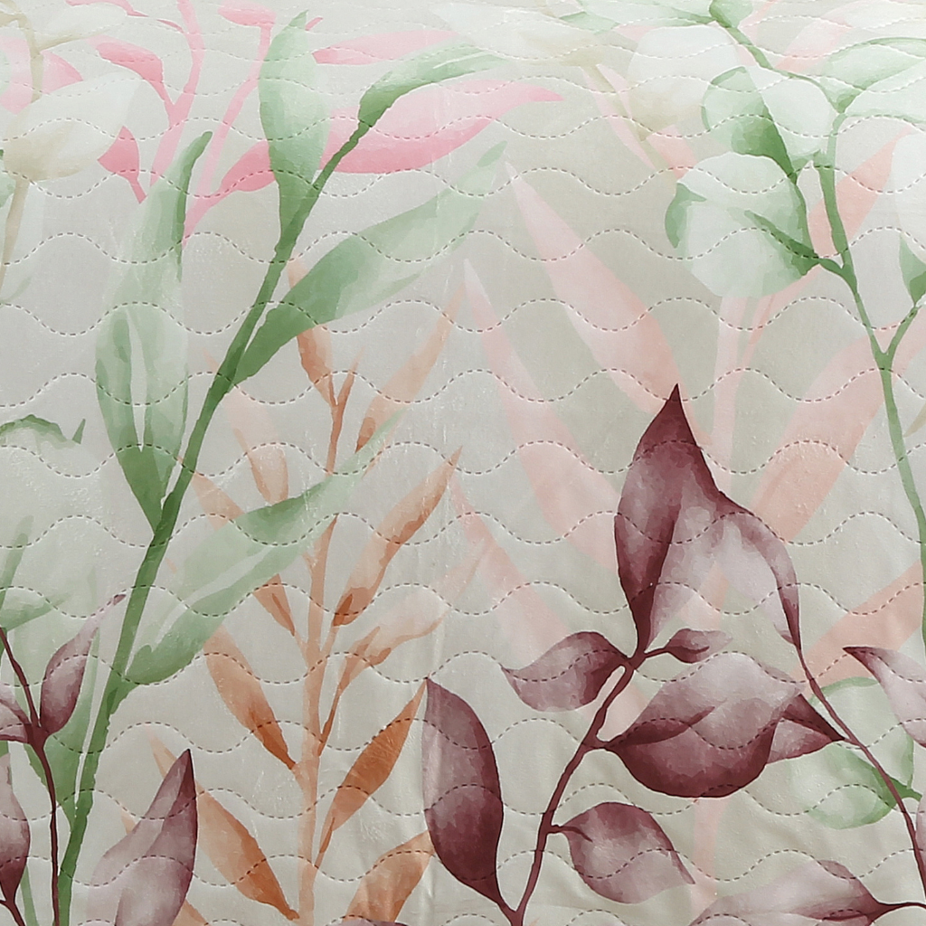 Foto 5 pulgar | Colcha Velvet Floral Ks