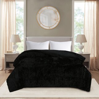 Foto 1 | Edredon Doble Vista King Size Negro