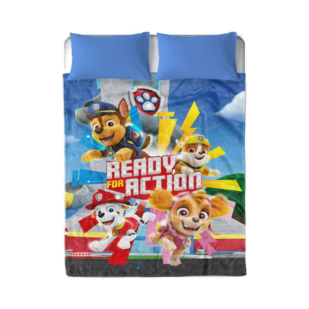 Cobertor Serenity Matrimonial Providencia Paw Patrol