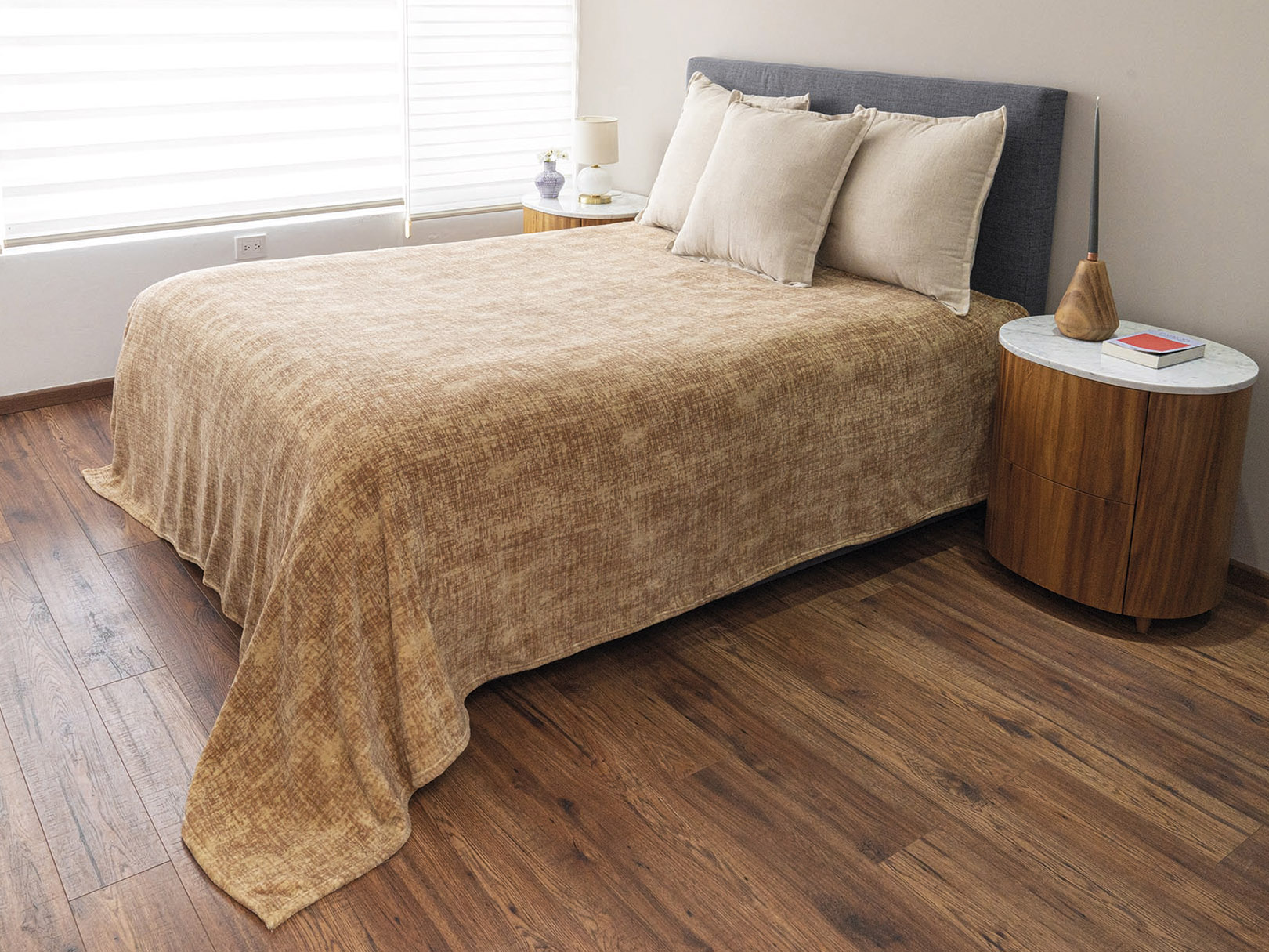 Foto 5 | Cobertor King Size Dormireal Alaska color Beige