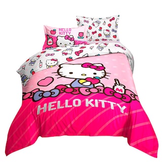 Foto 1 | Set Edredón Reversible Matrimonial Providencia Hello Kitty