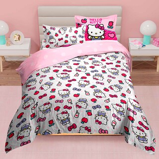 Foto 2 | Set Edredón Reversible Matrimonial Providencia Hello Kitty