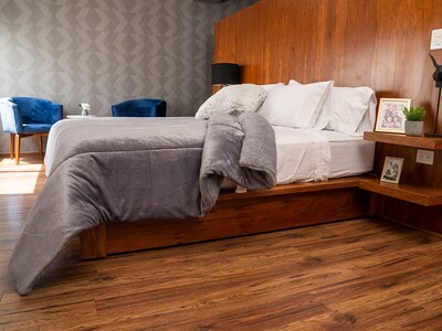 Foto 6 | Cobertor Dormireal Liso Gris Matrimonial