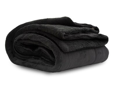 Foto 5 | Cobertor Dormireal Liso Negro Mega King Size