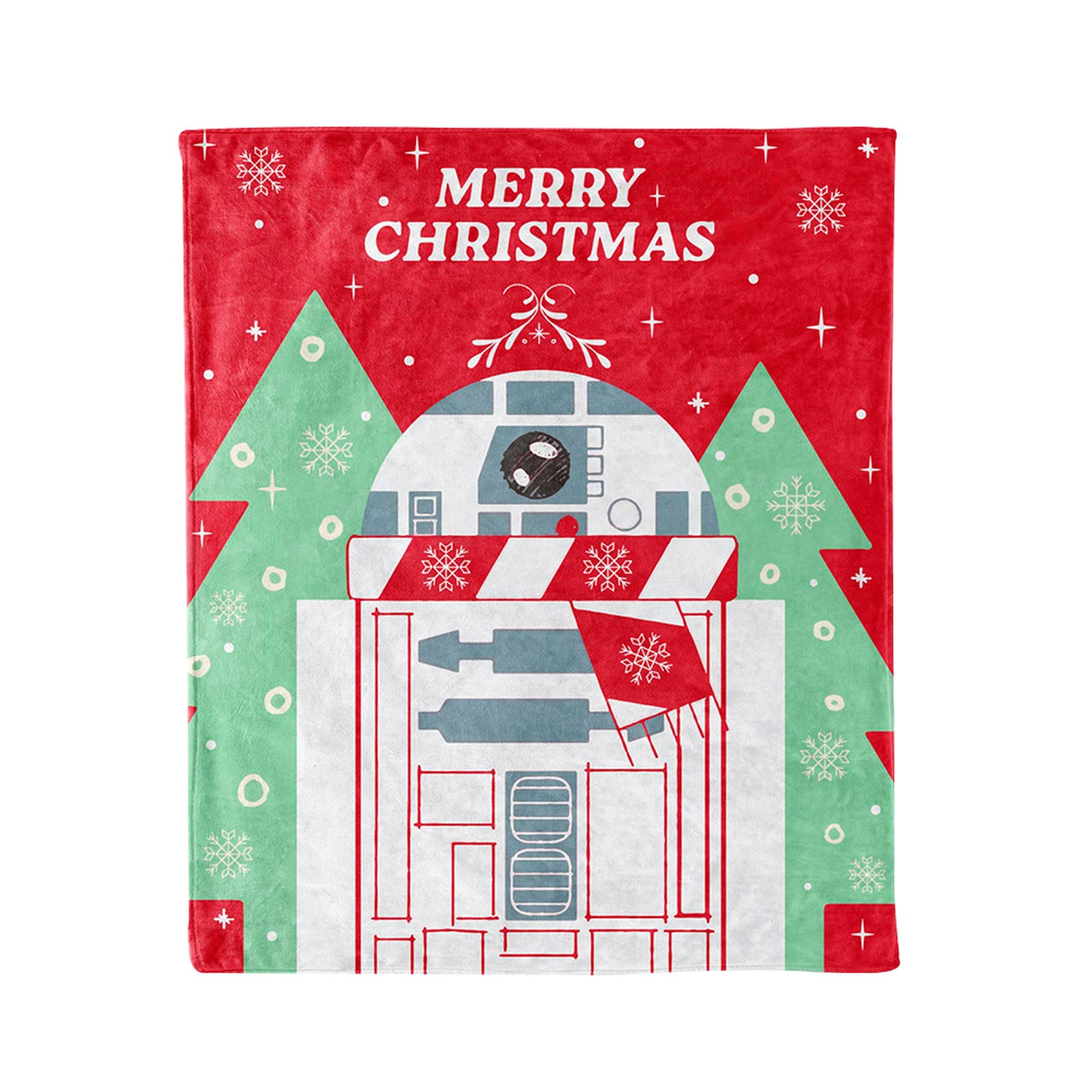 Cobertor Frazada Ligero y Suave Providencia Star Wars Christmas Rojo $479