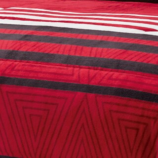 Foto 3 | Cobertor De Borrega King Size Luxus Térmico color Rojo