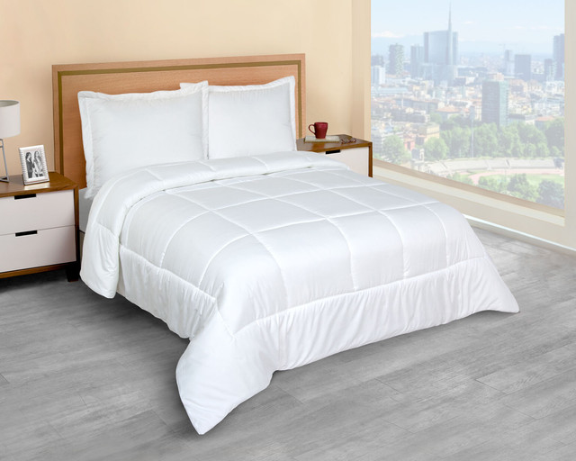 Foto 3 pulgar | Edredón Duvet color Blanco Individual Acolchonado
