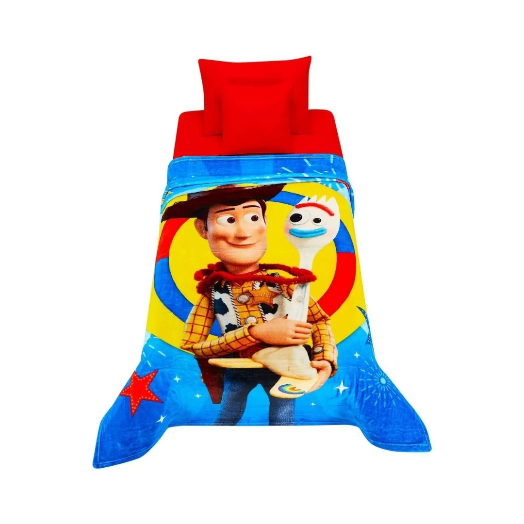 Cobertor Serenity Providencia Toy Story Amigos Individual