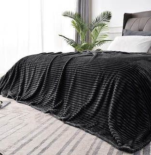 Foto 2 | Frazada Ultra Suavecita B.Kind & Beyond King Size color Negro