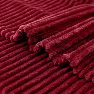 Foto 3 | Frazada B.KIND & BEYOND Matrimonial color Vino