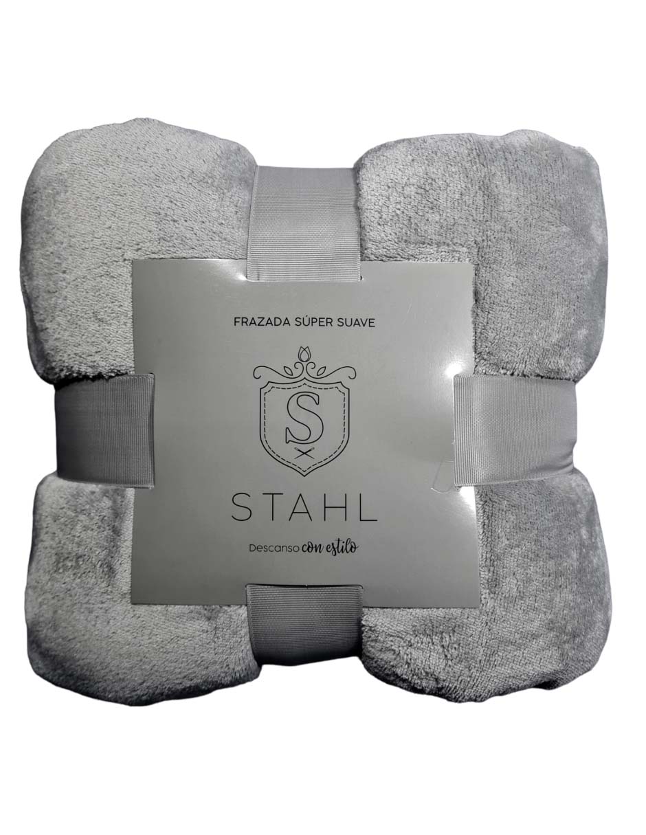 Foto 1 | Cobija Stahl para Cama color Gris 127 x 152 cm