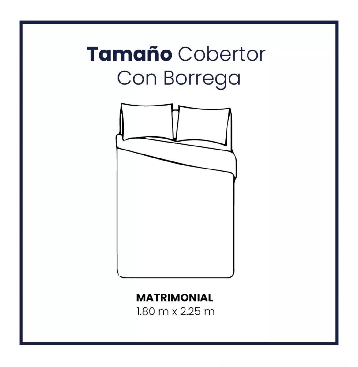 Foto 4 pulgar | Cobertor Matrimonial Malubero color Azul