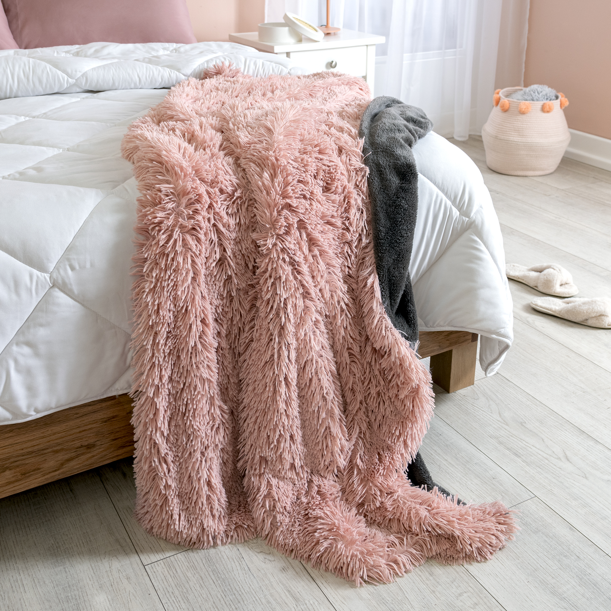 Foto 1 | Cobertor Everest Vianney Matura Matrimonial Xl Color Rosa Ultraligero