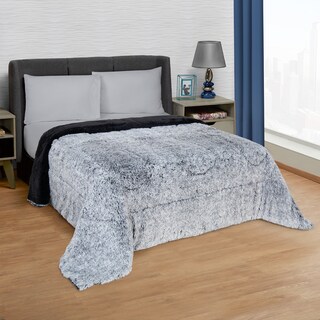 Foto 2 | Cobertor Grizzly King Size Blanco Térmico Black & White