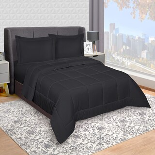 Foto 3 | Edredón Elefantito Hogar Individual Duvet color Negro