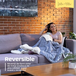Foto 4 | Cobija Canvas Revolution color Azul