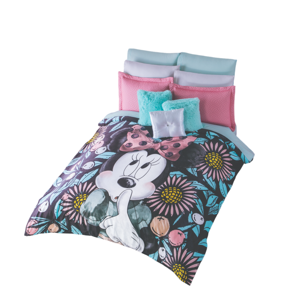 Cobertor Concord Ultrasuave Mat/ind Minnie Poetic