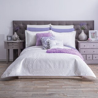 Foto 2 | Edredón King Size con Fundas Concord Neo Velvet color Blanco