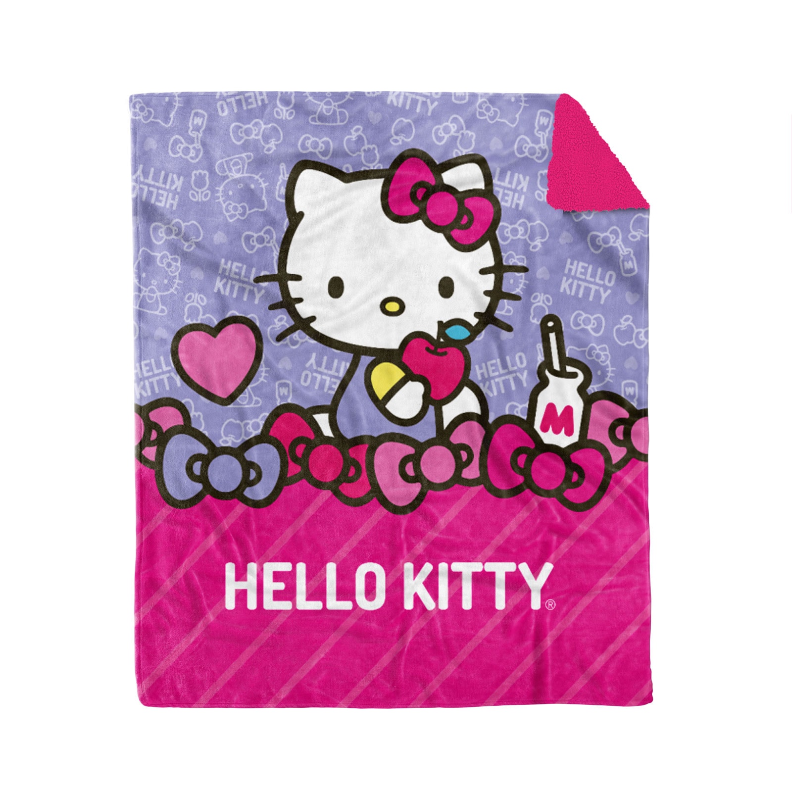 Edredón Matrimonial Providencia Hello Kitty color Rosa $999