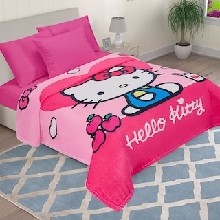 Foto 2 | Cobertor Serenity PROVIDENCIA Hello Kitty Pink Matrimonial