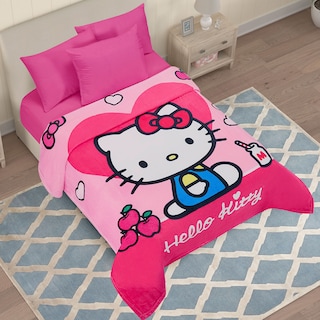 Foto 4 | Cobertor Serenity PROVIDENCIA Hello Kitty Pink Matrimonial